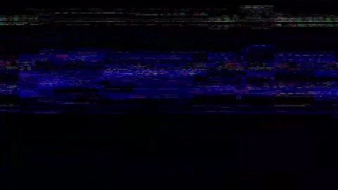 Analog Static Noise texture overlay. Horizontal stripes offset Stock Footage 301909322