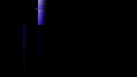 Analog Static Noise texture overlay. Horizontal stripes offset Stock Footage 302204852