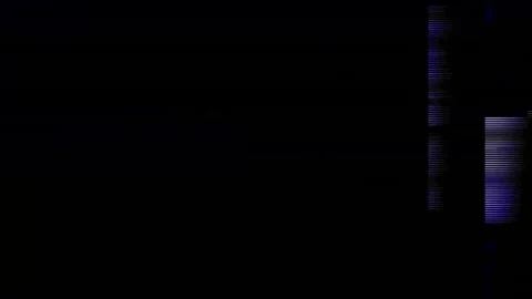 Analog Static Noise texture overlay. Horizontal stripes offset Stock Footage 302204918