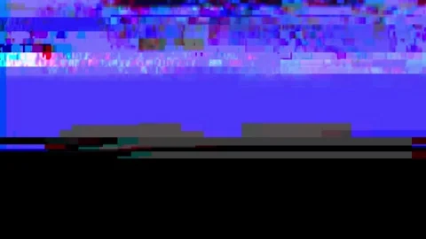 Analog Static Noise texture overlay. Horizontal stripes offset Stock Footage 302204944