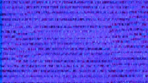Analog Static Noise texture overlay. Horizontal stripes offset Stock Footage 302204967