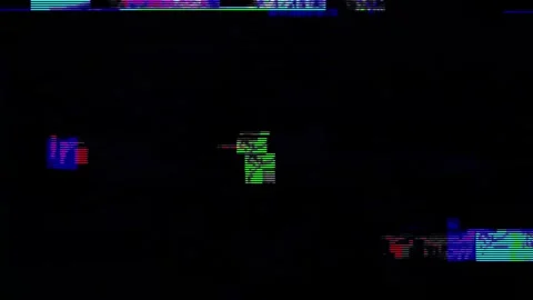 Analog Static Noise texture overlay. Horizontal stripes offset Stock Footage 302204977