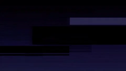 Analog Static Noise texture overlay. Horizontal stripes offset Stock Footage 302204999