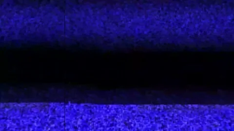 Analog Static Noise texture overlay. Horizontal stripes offset Stock Footage 302205037