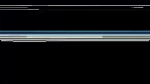 Analog Static Noise texture overlay. Horizontal stripes offset Stock Footage 302205112