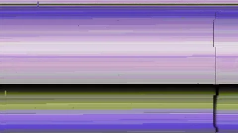 Analog Static Noise texture overlay. Horizontal stripes offset Stock Footage 302205175