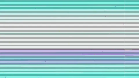 Analog Static Noise texture overlay. Horizontal stripes offset Stock Footage 302205201