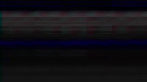 Analog Static Noise texture overlay. Horizontal stripes offset Stock Footage 302205220