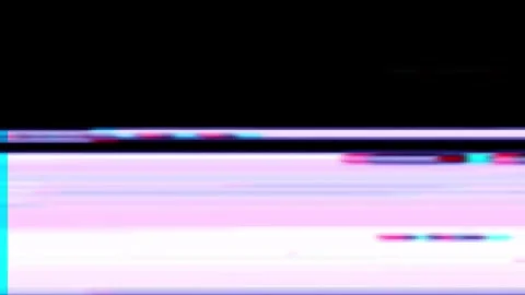 Analog Static Noise texture overlay. Horizontal stripes offset Stock-Footage 302205228