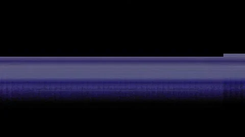Analog Static Noise texture overlay. Horizontal stripes offset Stock Footage 302205238