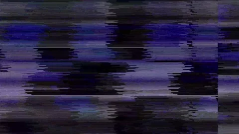 Analog Static Noise texture overlay. Horizontal stripes offset Stock Footage 302205289