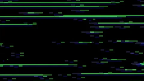 Analog Static Noise texture overlay. Horizontal stripes offset Stock Footage 303295708