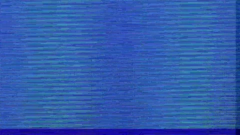 Analog Static Noise texture overlay. Horizontal stripes offset Video stock 303295757