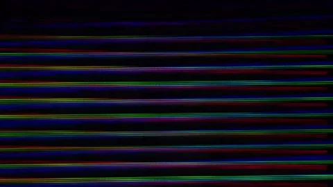 Analog Static Noise texture overlay. Horizontal stripes offset Stock Footage 303295849