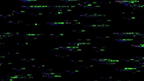 Analog Static Noise texture overlay. Horizontal stripes offset Stock Footage 303295870