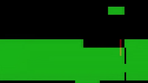 Analog Static Noise texture overlay. Horizontal stripes offset Stock Footage 303295903