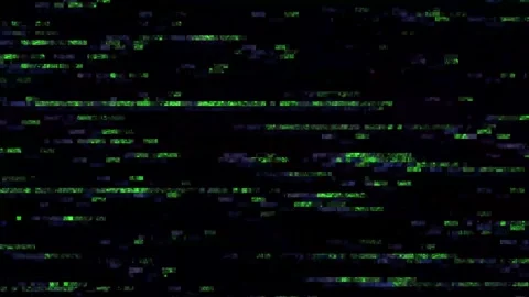 Analog Static Noise texture overlay. Horizontal stripes offset Stock Footage 304898886