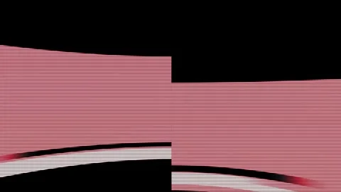 Analog Static Noise texture overlay. Horizontal stripes offset 動画素材 304898903