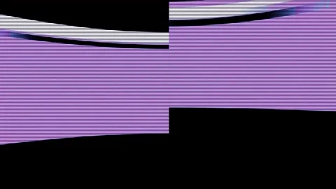 Analog Static Noise texture overlay. Horizontal stripes offset Stock Footage 304898915