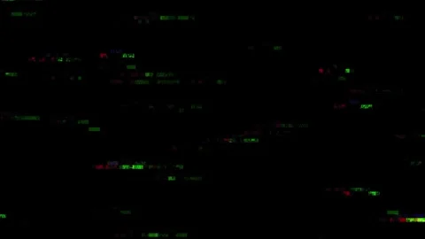 Analog Static Noise texture overlay. Horizontal stripes offset Stock Footage 304898922