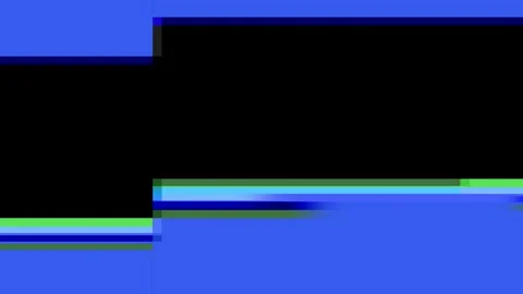 Analog Static Noise texture overlay. Horizontal stripes offset Video stock 304898936