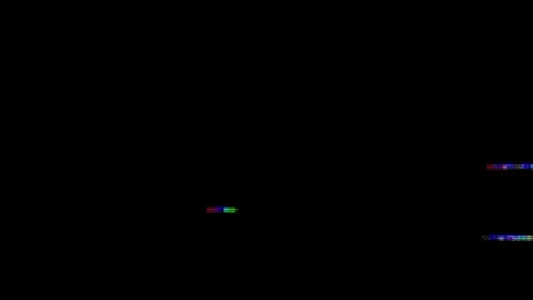 Analog Static Noise texture overlay. Horizontal stripes offset Stock Footage 304899007
