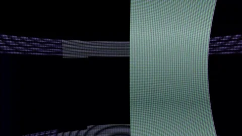 Analog Static Noise texture overlay. Horizontal stripes offset Stock Footage 304899031