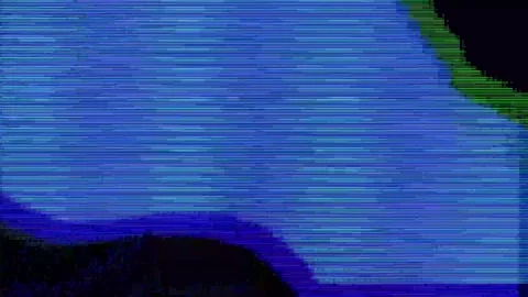 Analog Static Noise texture overlay. Horizontal stripes offset Stock Footage 304899043