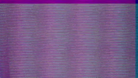 Analog Static Noise texture overlay. Horizontal stripes offset Stock Footage 304899066