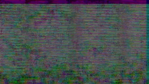 Analog Static Noise texture overlay. Horizontal stripes offset Stock Footage 304899114