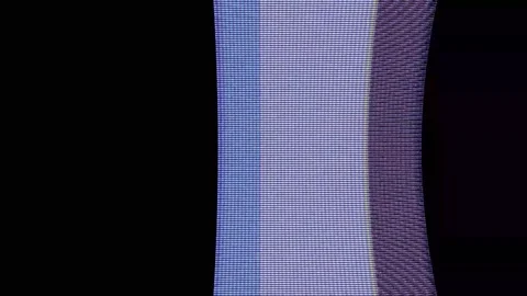 Analog Static Noise texture overlay. Horizontal stripes offset Stock Footage 304899123