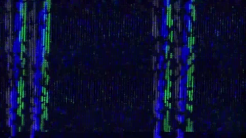 Analog Static Noise texture overlay. Horizontal stripes offset Stock Footage 304899145