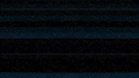 Analog Static Noise texture overlay TV switch off. stripes Analog Static Noise Stock Footage 312004554