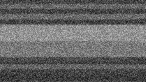 Analog Static Noise texture overlay. Horizontal stripes offset. No signal white Stock Footage 321954620