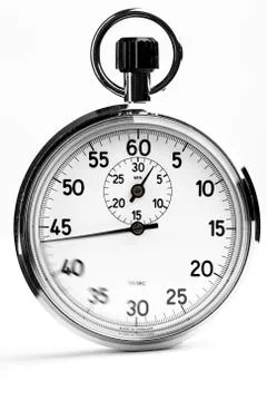 Analog stopwatch Stock Photos