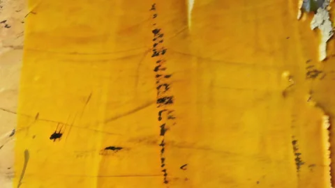 Analog Stylized Grunge Texture Visual Stock Footage 296062365