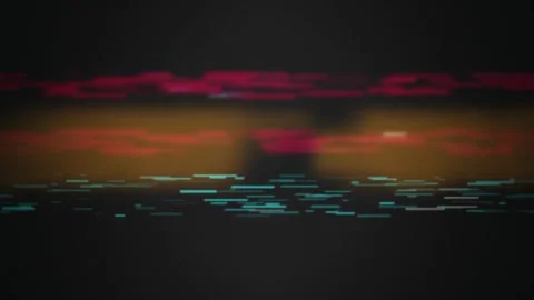 Analog television static glitch seamless loop motion background Stock Footage 344632733