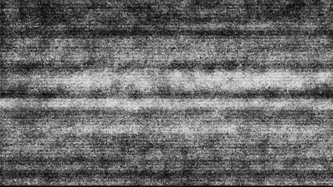 Analog TV Noise Loop: Gray Static, Retro CRT Interference, Haunting Flicker Stock Footage 310342175