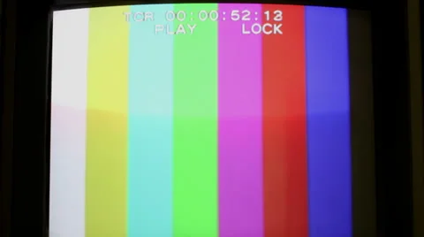 Analog TV signal Stock Footage 33693595