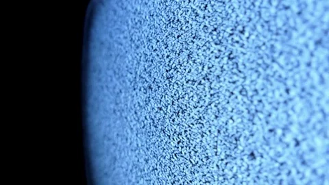Analog TV Static Distortion Noise Stock Footage 83326434