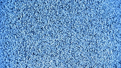 Analog TV Static Distortion Noise Video stock 103573874