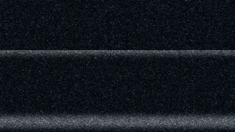 Analog TV static loop with horizontal lines Video stock 336327350