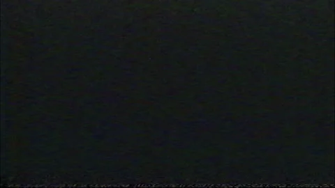 Analog VCR Glitched Screen Noise 4K Video Overlay Stock Footage 316468629