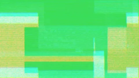 Analog VHS CRT glitch transition effect retro vintage tv green screen template. Vídeos de archivo 322660446