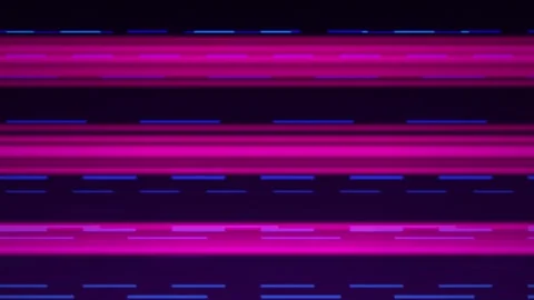 Analog video glitch tracking error seamless loop motion background Stock Footage 344517960