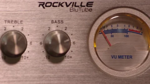 Analog vu meter Stock Footage 149006251