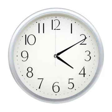 Analog wall clock Stock Photos
