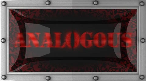 Analogous on led Video stock 8664280