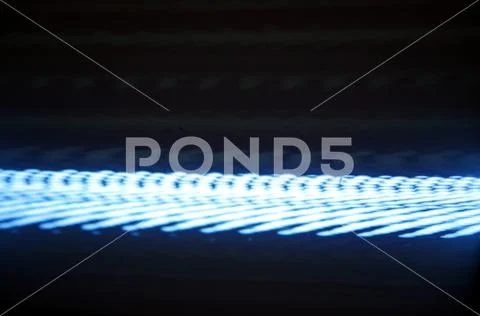 Analogue TV Artifacts (Macro close-up) Stock Photos
