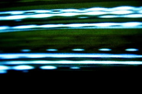 Analogue TV Artifacts (Macro close-up) Stock Photos